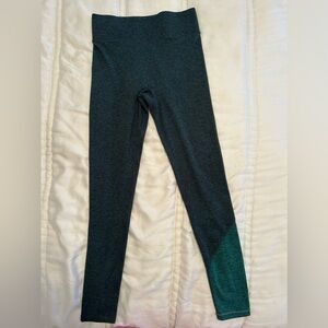We Wore What Leggings - Size M - dark green